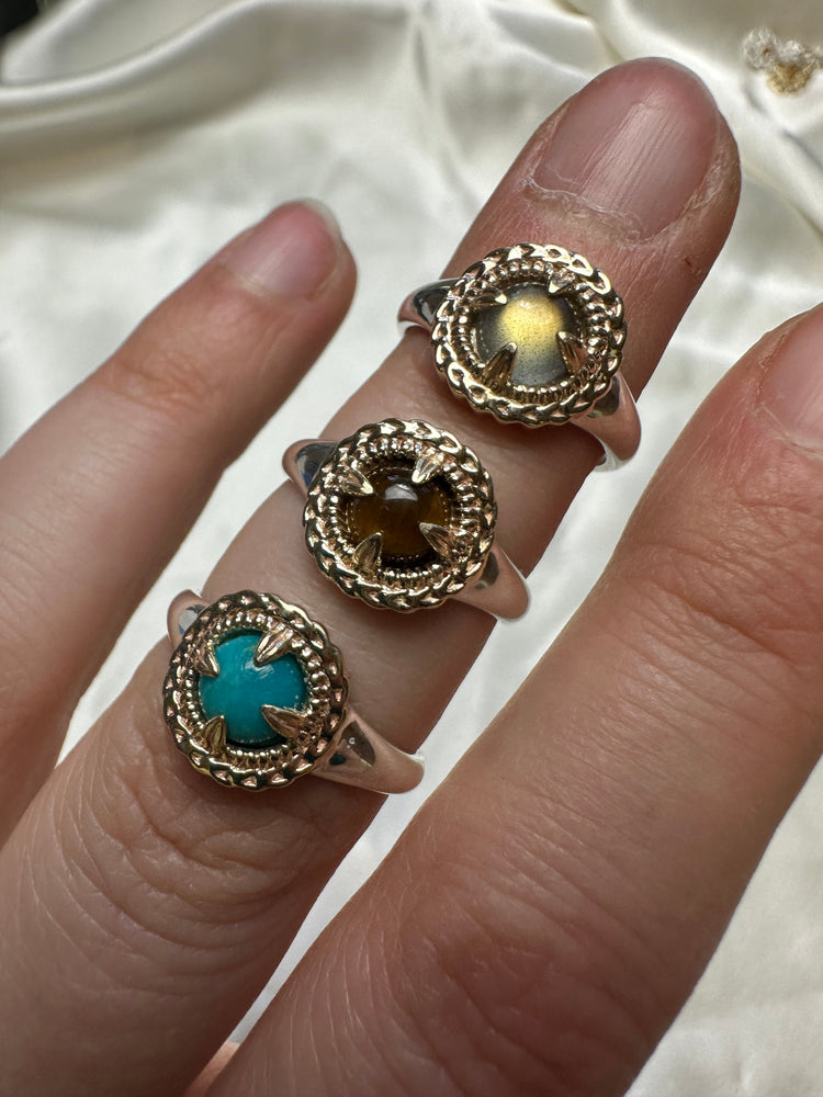 Mimosa Ring - Mixed Metal