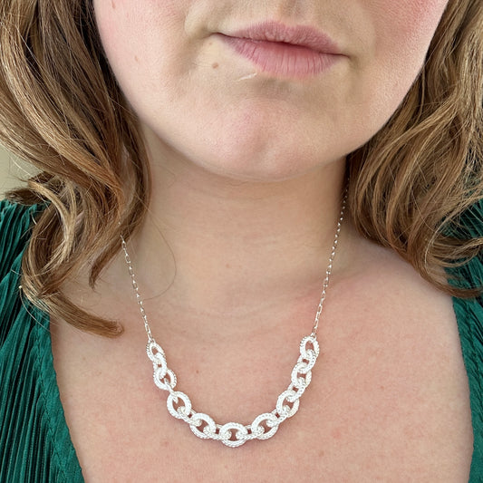 Gina Half Chain Necklace
