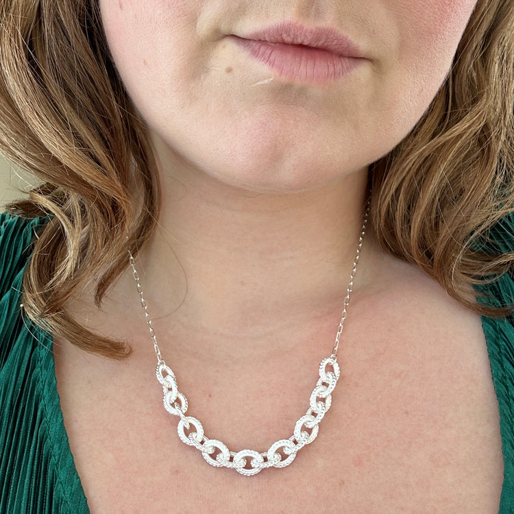 Gina Half Chain Necklace