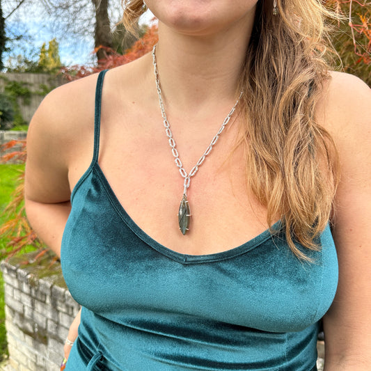 Labradorite Pendant 1 // One-of-a-Kind