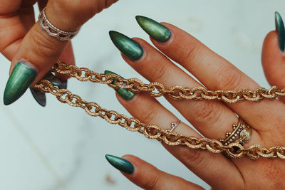 Gina Chain Necklace - Solid Gold