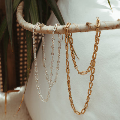 Taylor Paperclip Chain Necklace
