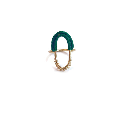 Vishu Ring // Emerald
