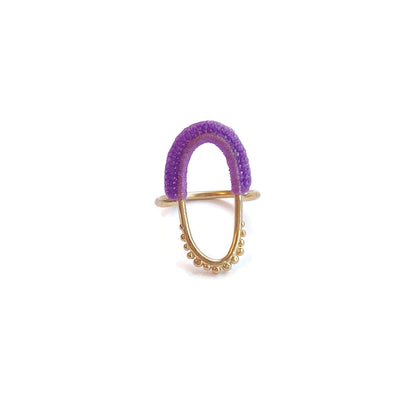 Vishu Ring // Lilac