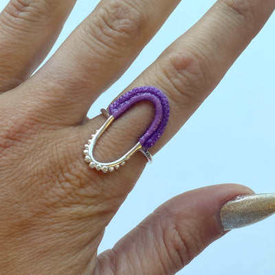Vishu Ring // Lilac