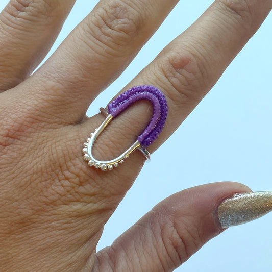 Vishu Ring // Lilac