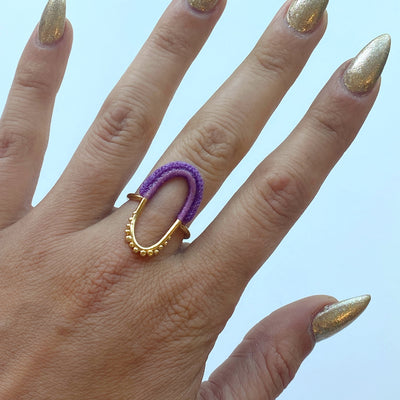 Vishu Ring // Lilac