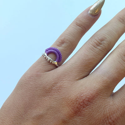 Baras Ring // Lilac