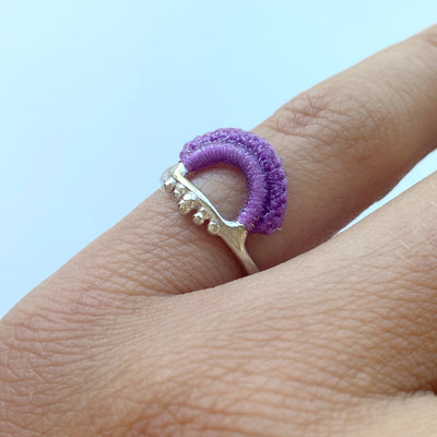 Baras Ring // Lilac