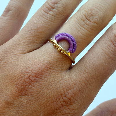 Baras Ring // Lilac
