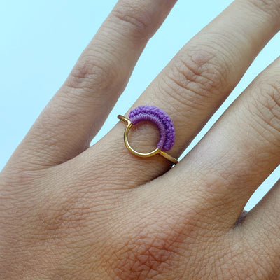 Ember Ring // Lilac
