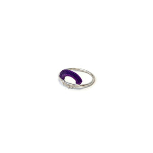 Baras Ring // Lavender-Rings-Twyla Dill-3-Sterling Silver-Seattle Jewelry-Handmade Jewelry-Seattle Jeweler-Twyla Dill