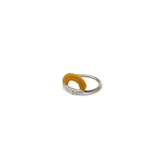 Baras Ring // Marigold-Rings-Twyla Dill-4-Sterling Silver-Seattle Jewelry-Handmade Jewelry-Seattle Jeweler-Twyla Dill