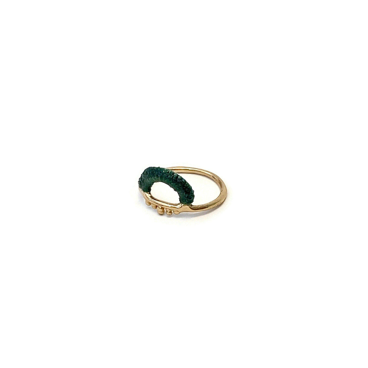 Baras Ring // Sage-Rings-Twyla Dill-4.5-14kt Gold-Plated-Seattle Jewelry-Handmade Jewelry-Seattle Jeweler-Twyla Dill