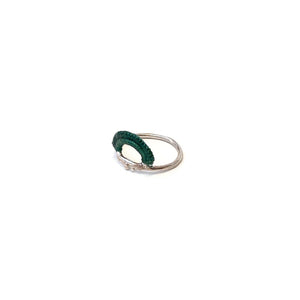Baras Ring // Sage-Rings-Twyla Dill-4.5-Sterling Silver-Seattle Jewelry-Handmade Jewelry-Seattle Jeweler-Twyla Dill