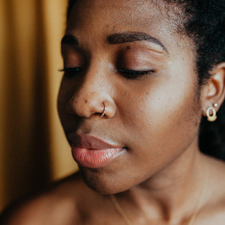 Brown Girl Cute Nose Pins Nose Studs Why Do Girls Pierce Their