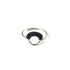 Ember Ring // Dark Grey-Rings-Twyla Dill-4-Sterling Silver-Seattle Jewelry-Handmade Jewelry-Seattle Jeweler-Twyla Dill