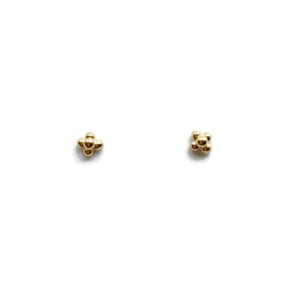Five Pointed Studs-Earrings-Twyla Dill-Sterling Silver-Seattle Jewelry-Handmade Jewelry-Seattle Jeweler-Twyla Dill