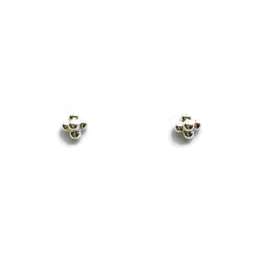 Five Pointed Studs-Earrings-Twyla Dill-Sterling Silver-Seattle Jewelry-Handmade Jewelry-Seattle Jeweler-Twyla Dill