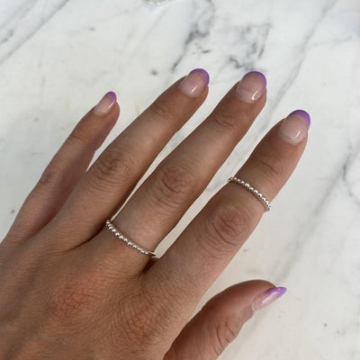 Pathway Ring // Midi & Stacking Ring-Rings-Twyla Dill-2.5-Sterling Silver-Seattle Jewelry-Handmade Jewelry-Seattle Jeweler-Twyla Dill