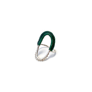 Vishu Ring // Sage-Rings-Twyla Dill-4-Sterling Silver-Seattle Jewelry-Handmade Jewelry-Seattle Jeweler-Twyla Dill